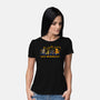 Let's Misbehave Magic Animals-Womens-Basic-Tee-worlddominationforcats
