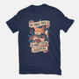 Magic Trick Cat-Mens-Basic-Tee-eduely