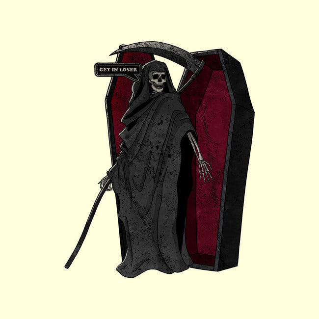 Death Beckons You To Get In-None-Removable Cover w Insert-Throw Pillow-fanfreak1