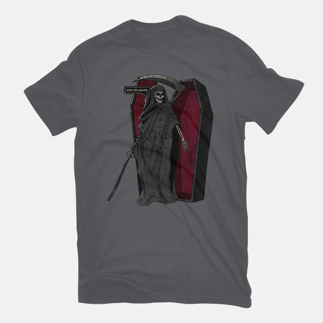 Death Beckons You To Get In-Womens-Fitted-Tee-fanfreak1
