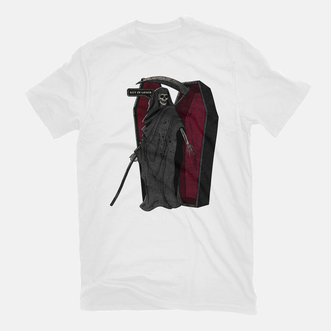 Death Beckons You To Get In-Womens-Fitted-Tee-fanfreak1