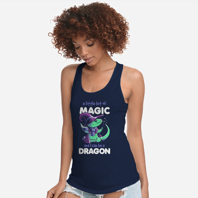 I Can Be A Dragon-Womens-Racerback-Tank-koalastudio