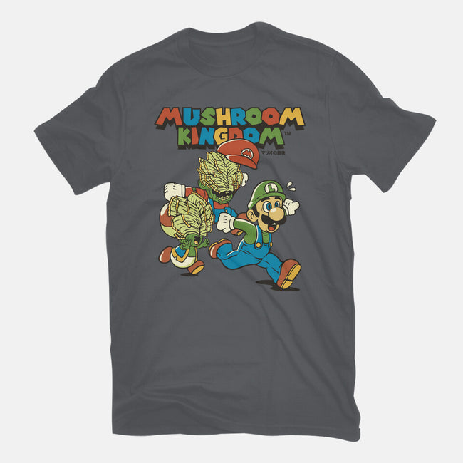 Fungi Explosion Runaway-Mens-Basic-Tee-tobefonseca