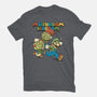 Fungi Explosion Runaway-Mens-Basic-Tee-tobefonseca