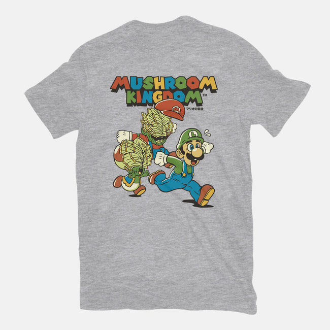 Fungi Explosion Runaway-Womens-Basic-Tee-tobefonseca