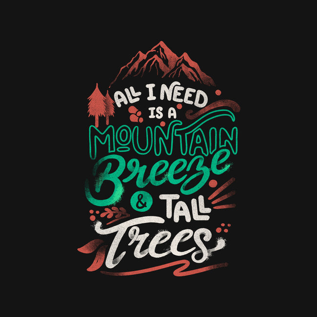 Mountain Breeze And Tall Trees-None-Polyester-Shower Curtain-tobefonseca