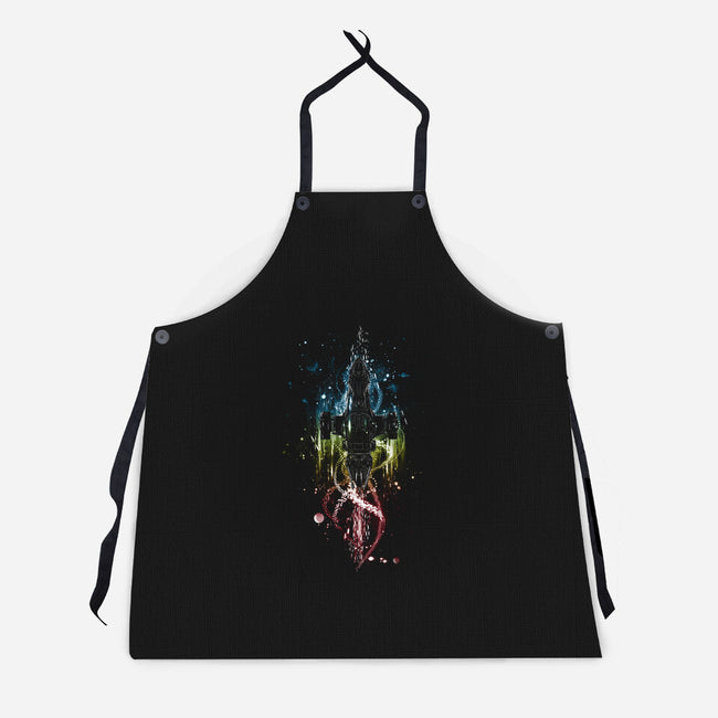 Serenity Space Ship-Unisex-Kitchen-Apron-kharmazero