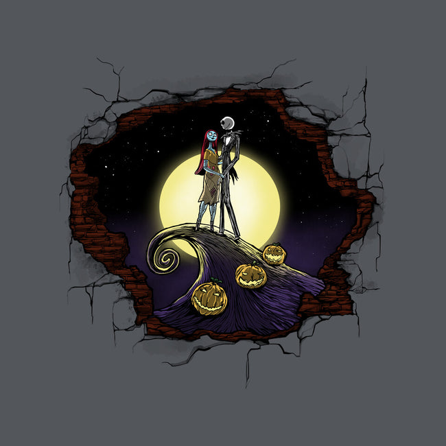 Nightmare Through The Wall-Unisex-Basic-Tee-zascanauta