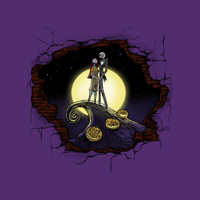 Nightmare Through The Wall-Womens-Basic-Tee-zascanauta