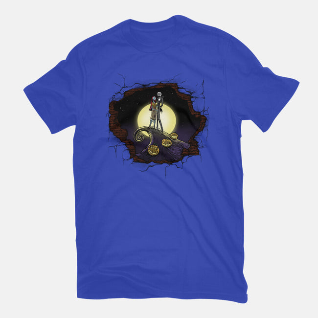 Nightmare Through The Wall-Unisex-Basic-Tee-zascanauta