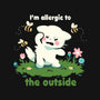 Allergic To The Outside-Unisex-Zip-Up-Sweatshirt-TechraNova