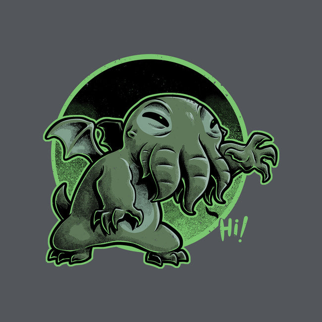 Cthulhu Says Hi-None-Basic Tote-Bag-Studio Mootant