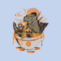 Monster's Ramen Bowl-Baby-Basic-Tee-ilustrata