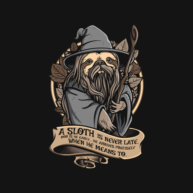 Sloth The Grey-Unisex-Zip-Up-Sweatshirt-Olipop