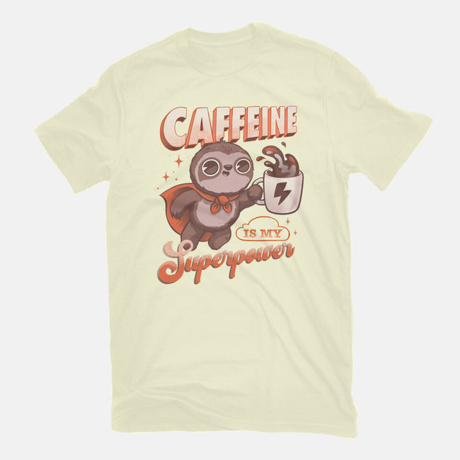 Caffeine Is My Superpower-Mens-Premium-Tee-ricolaa