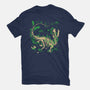 Jurassic Raptor-Womens-Basic-Tee-estudiofitas