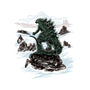 Kaiju Above The Sea Of Fog-Womens-Basic-Tee-zascanauta