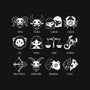 Black Zodiac-None-Stretched-Canvas-xMorfina
