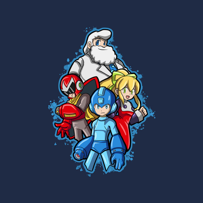 My Robot Family-Baby-Basic-Tee-nickzzarto
