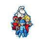 My Robot Family-None-Fleece-Blanket-nickzzarto