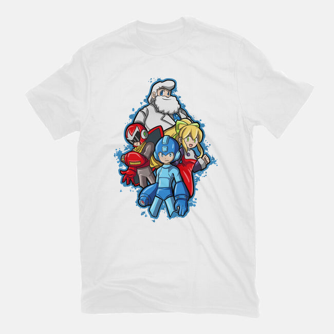 My Robot Family-Youth-Basic-Tee-nickzzarto