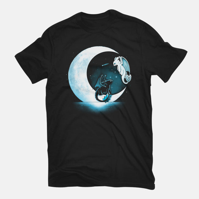 Dragons Moon-Unisex-Basic-Tee-Vallina84