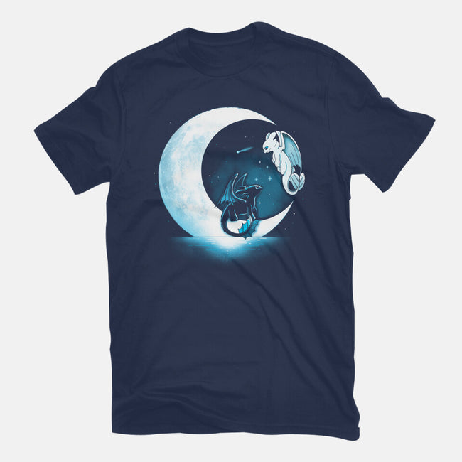Dragons Moon-Unisex-Basic-Tee-Vallina84