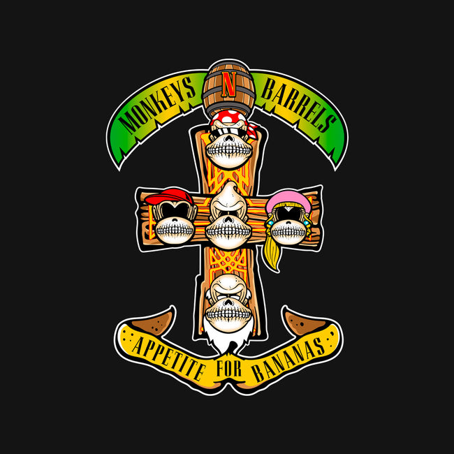 Appetite For Bananas-Baby-Basic-Onesie-demonigote