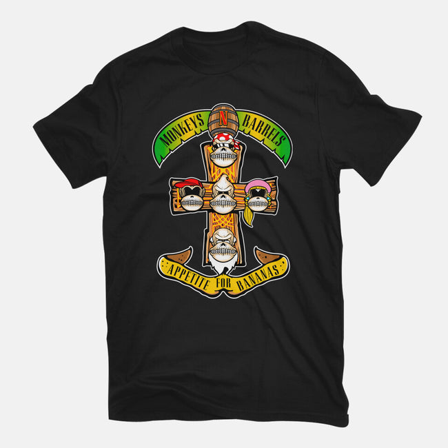 Appetite For Bananas-Mens-Basic-Tee-demonigote