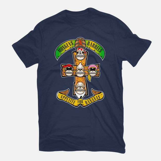 Appetite For Bananas-Mens-Basic-Tee-demonigote