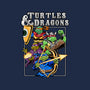 Turtles And Dragons-None-Matte-Poster-Andriu