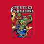 Turtles And Dragons-None-Basic Tote-Bag-Andriu