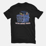 Get In Loser We're Eating Trash-Womens-Fitted-Tee-rocketman_art