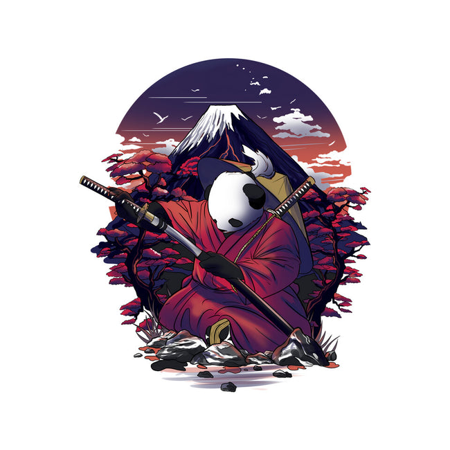 Samurai Panda Warrior-None-Memory Foam-Bath Mat-fanfabio