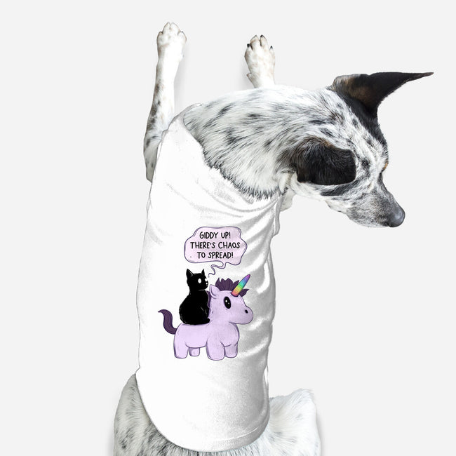 Chaos To Spread-Dog-Basic-Pet Tank-Jess.Adams.Creates
