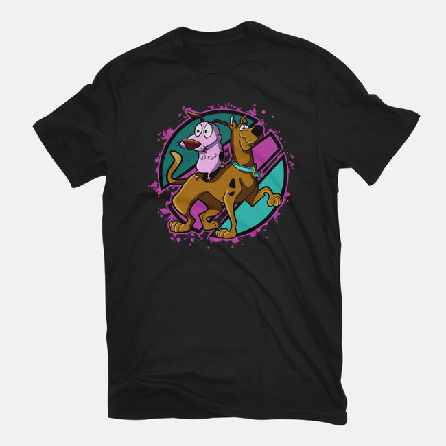 Scary Dogs-Mens-Heavyweight-Tee-nickzzarto