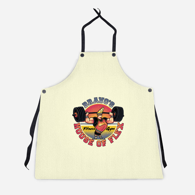 House Of Flex-Unisex-Kitchen-Apron-momma_gorilla