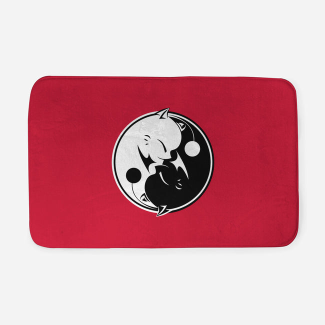 Yin Yang Mog-none memory foam bath mat-motoslave