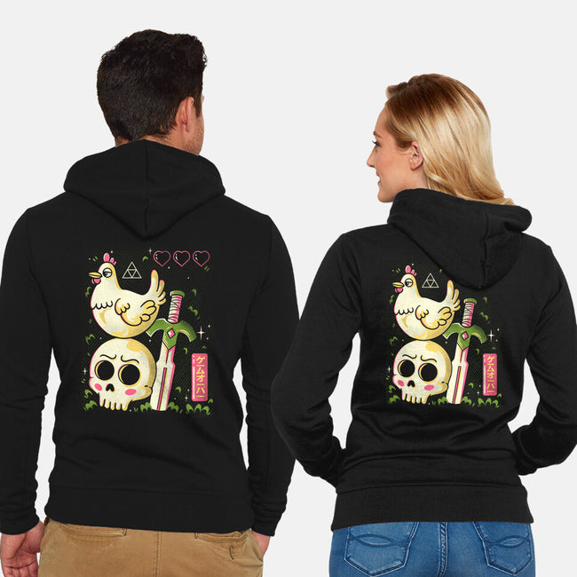 Adventure Over-Unisex-Zip-Up-Sweatshirt-Eoli Studio