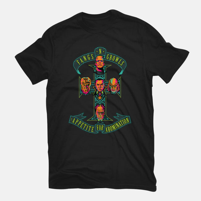 Fangs N Growls-Youth-Basic-Tee-nadzeenadz
