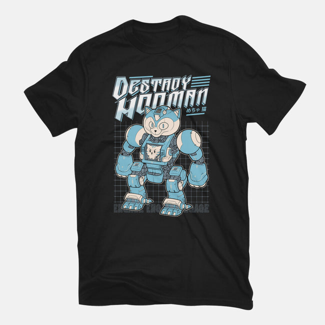 Mecha Neko-Mens-Premium-Tee-Astrobot Invention