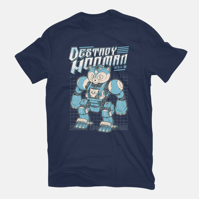 Mecha Neko-Mens-Premium-Tee-Astrobot Invention