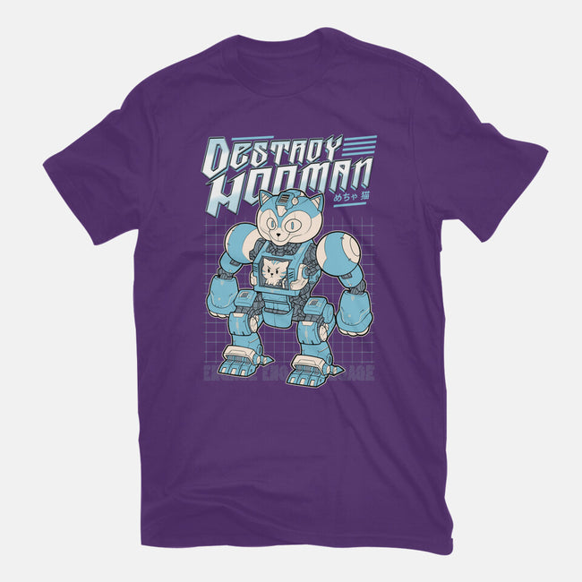 Mecha Neko-Mens-Premium-Tee-Astrobot Invention