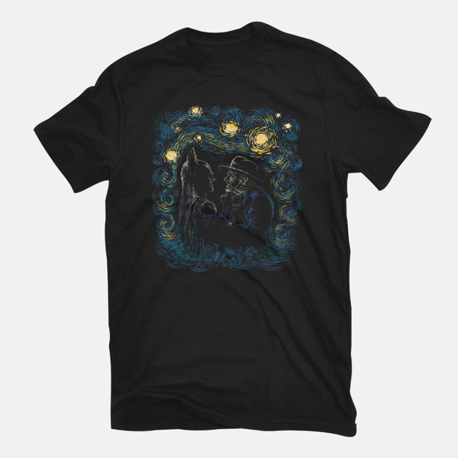 Starry Gotham-Womens-Basic-Tee-zascanauta