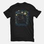 Starry Gotham-Womens-Basic-Tee-zascanauta