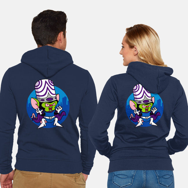 Double Conqueror-Unisex-Zip-Up-Sweatshirt-Raffiti