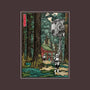 Galactic Empire In Japanese Forest-None-Basic Tote-Bag-DrMonekers