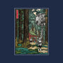 Galactic Empire In Japanese Forest-Mens-Premium-Tee-DrMonekers