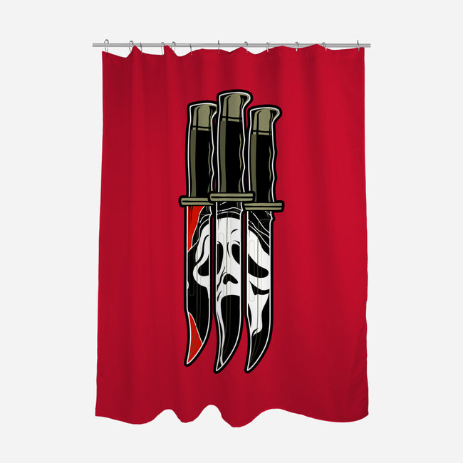 Screaming Blades-None-Polyester-Shower Curtain-nadzeenadz
