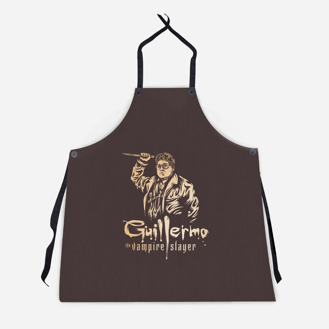 Guillermo The Vampire Slayer-Unisex-Kitchen-Apron-kg07